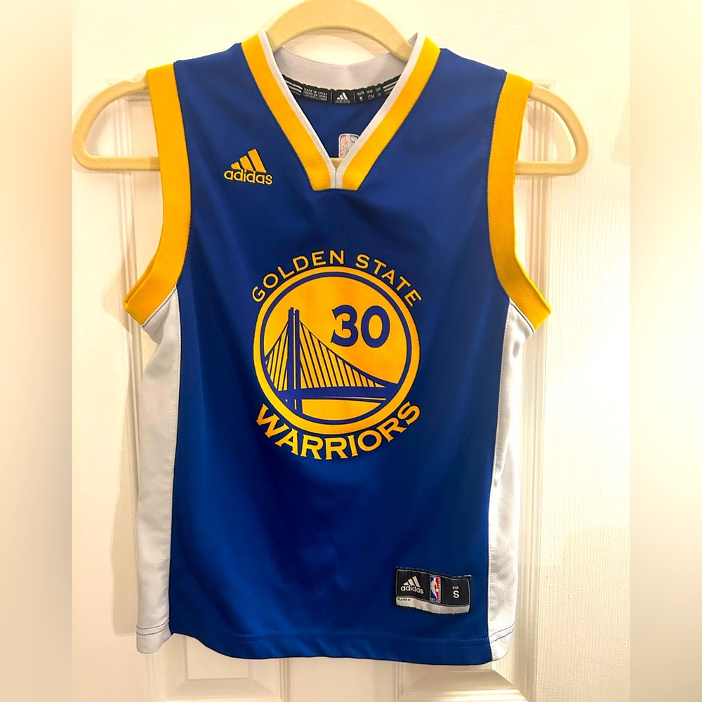 Youth Adidas Large Steph Curry Jersey